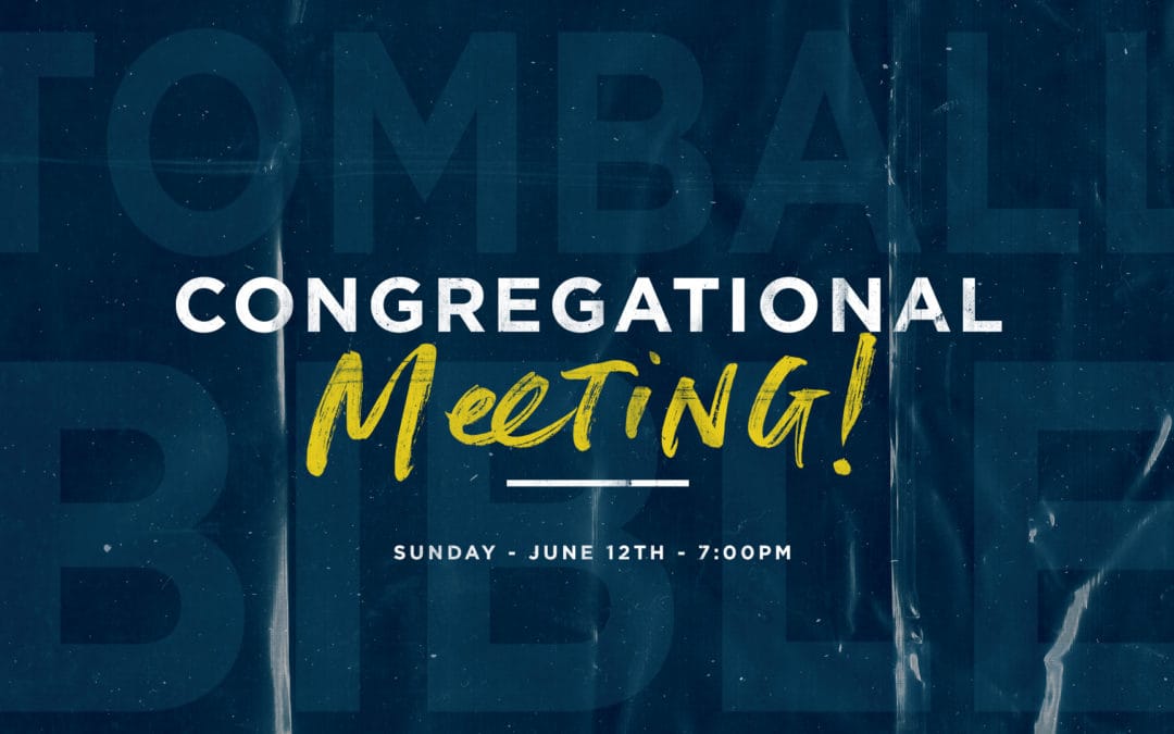 Congregational Meeting