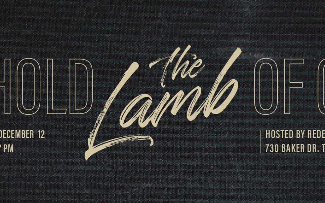 Behold the Lamb of God