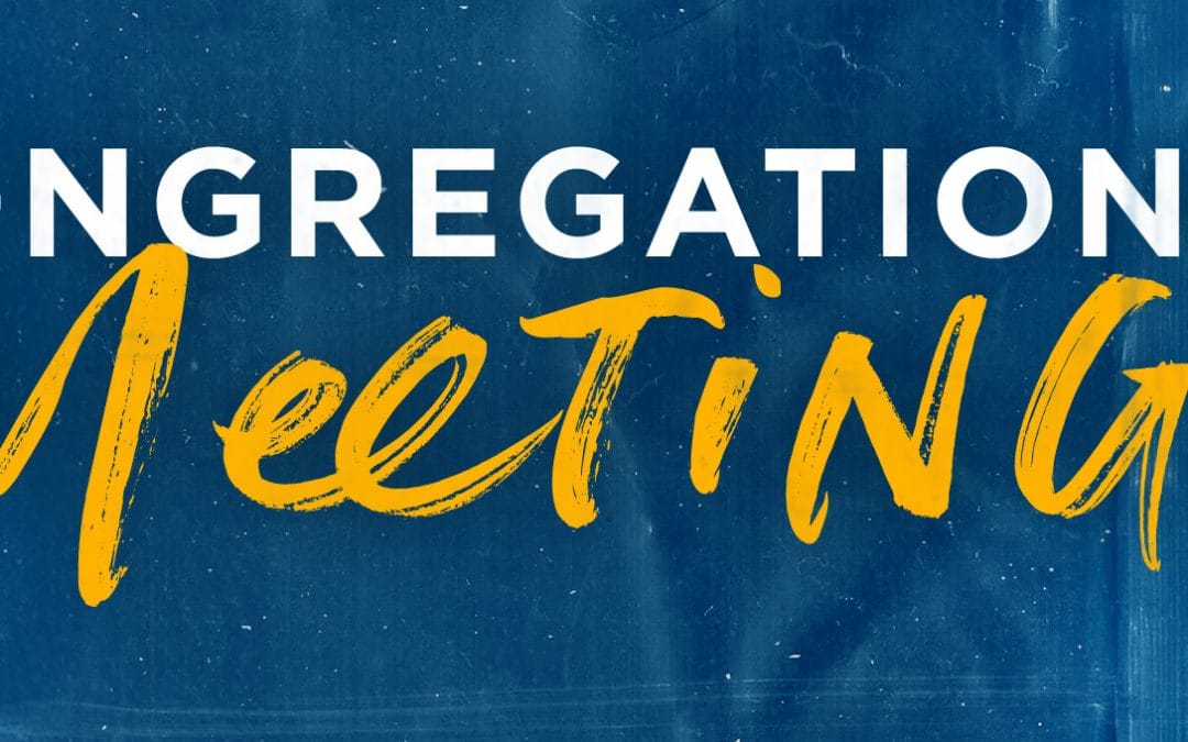 Congregational Meeting